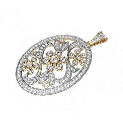 Stylish diamond Pendant
